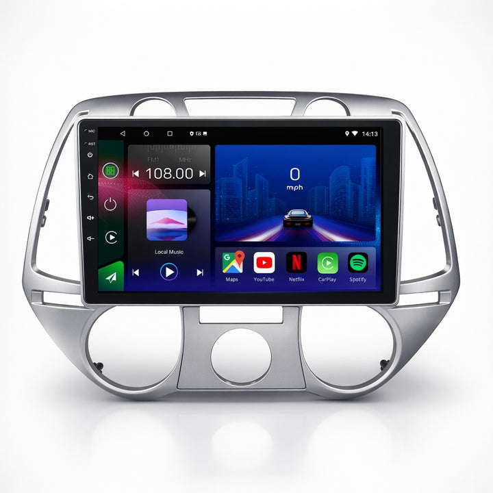 SyncSonic Premium Hyundai i20 (2008-2014) Android 15 Car Stereo Head Unit