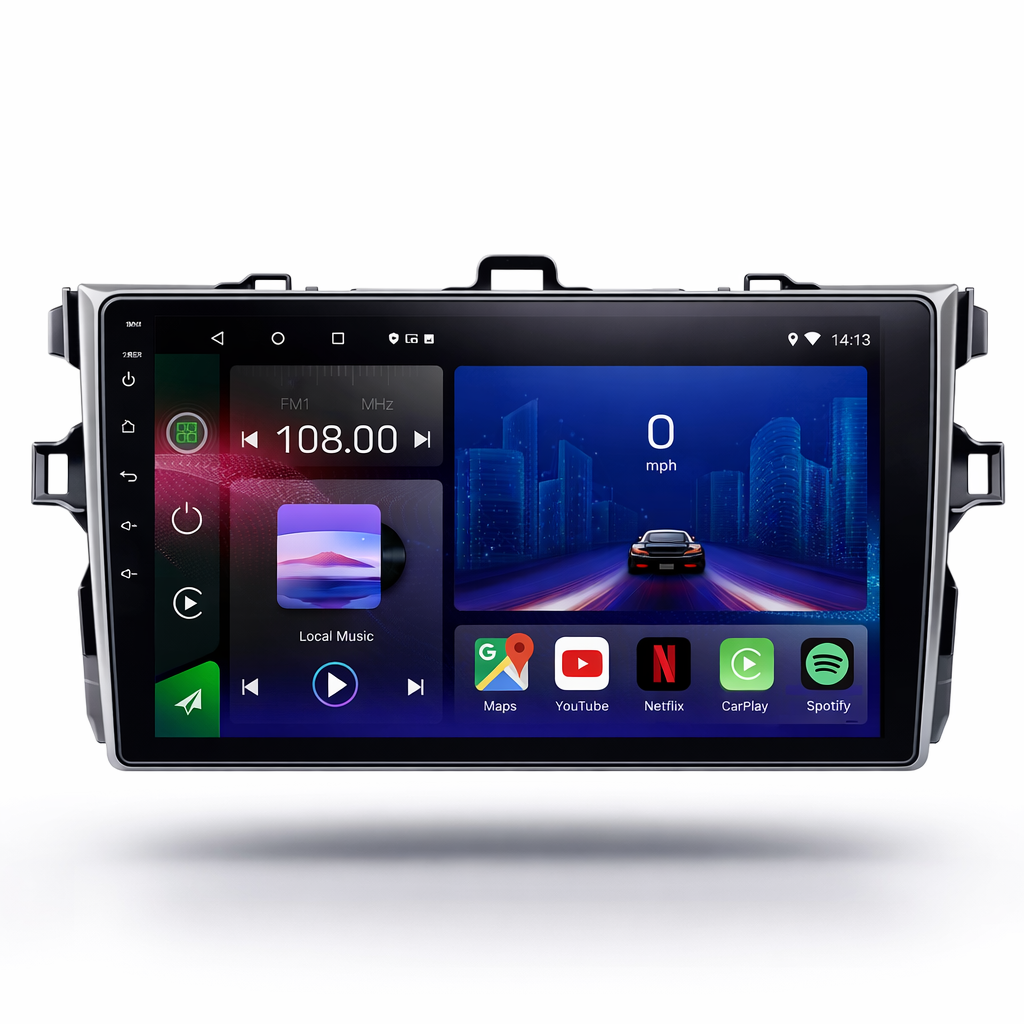 Toyota Corolla 2006-2013 Android 15 Car Stereo Head Unit | CarPlay Android Auto - Pluscenter
