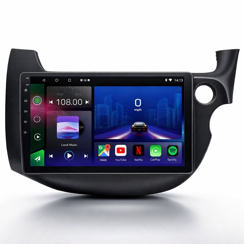 Honda Jazz 2007-2013 Android 14 Car Stereo Head Unit CarPlay Android Auto - Pluscenter