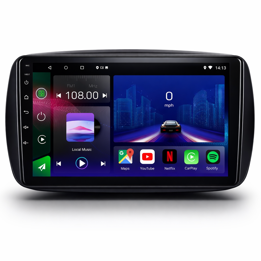 Smart Fortwo 2015-2020 Android 15 Car Stereo Head Unit | CarPlay Android Auto - Pluscenter