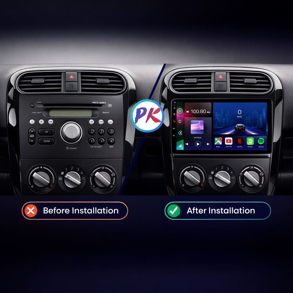Suzuki Splash & Vauxhall Agila 2008-2014 Android 15 Car Stereo Head Unit | CarPlay Android Auto - Pluscenter