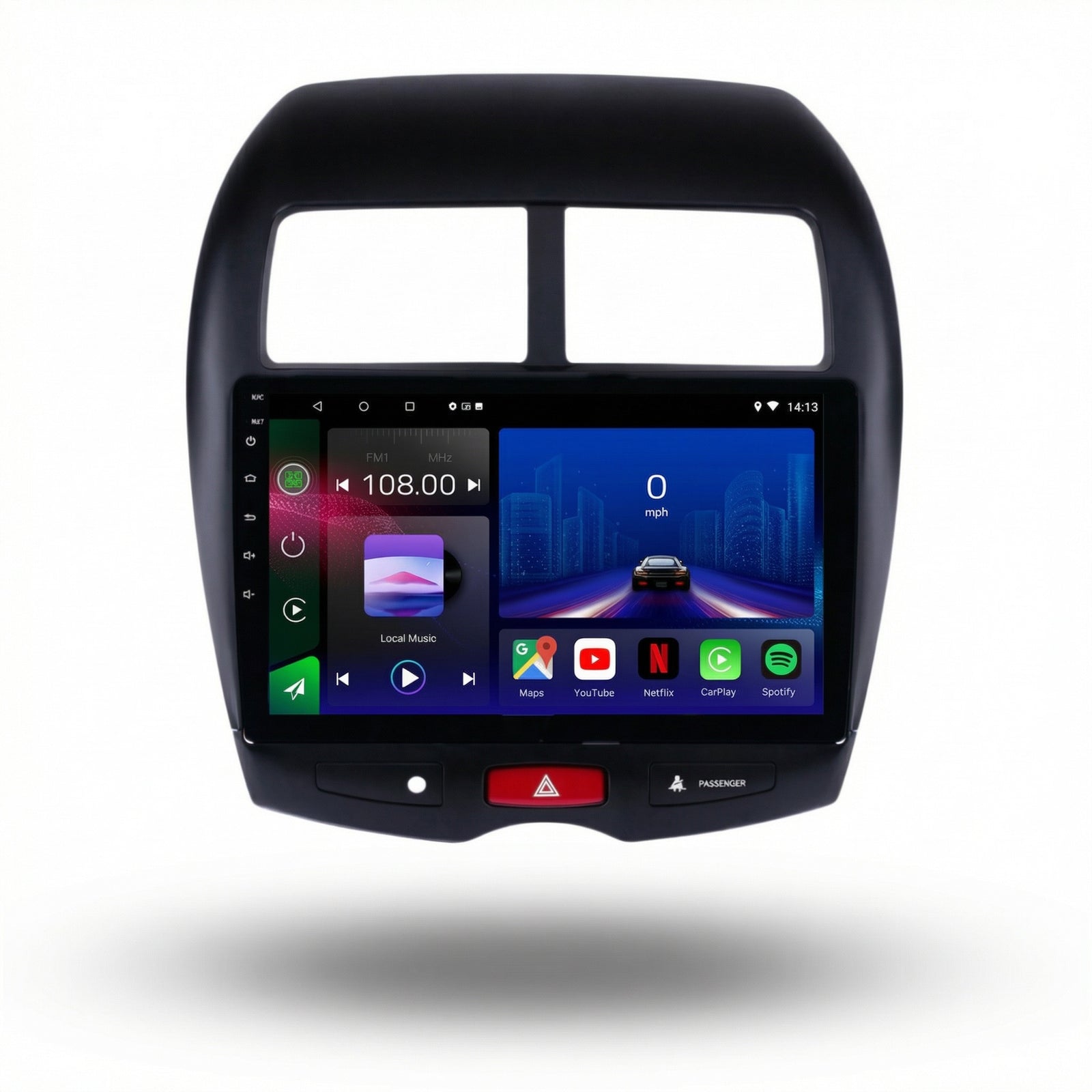 Citroen C4 AirCross Peugeot 4008 Mitsubishi ASX 2010-2018 Android 14 Car Stereo Head Unit CarPlay Android Auto - Pluscenter