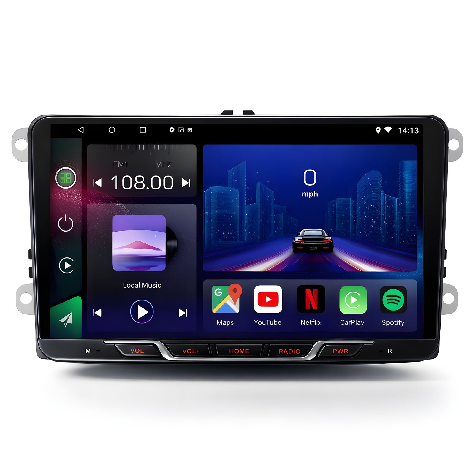 Volkswagen | Seat | Skoda | 9inch Display | Android 14 | Car Stereo | Head Unit - Pluscenter