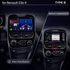 Renault Clio 2012-2021 Android 14 Car Stereo Head Unit | Apple CarPlay Android Auto - Pluscenter