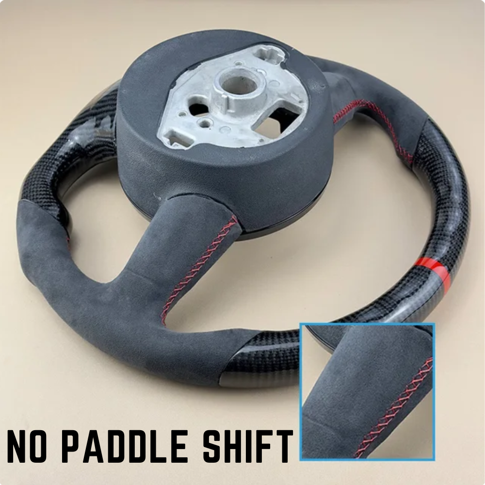Audi | Carbon Steering Wheel Alcantara | A3 A4 A5 A6 A7 Q3 Q5 Q7 | | Upgrade - Pluscenter