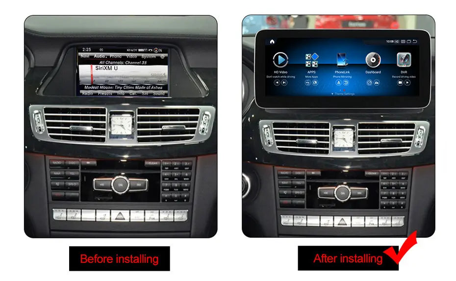 Mercedes CLS 2011-2018 W218 Android 13 Car Stereo Wireless CarPlay & Android Auto Head Unit - DriveCast