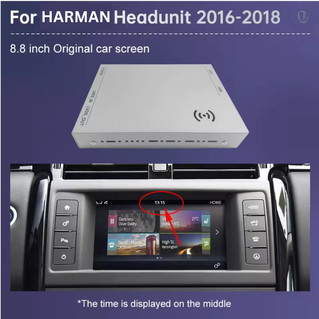 Wireless Apple CarPlay & Android Auto Retrofit for Land Rover, Range Rover & Jaguar 2012–2018 - Pluscenter