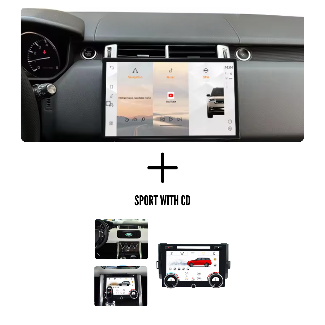 Range Rover | Sport Vogue 13.3inch | 2013-2017 | Android 14 Wireless CarPlay & Android Auto | Car Stereo Head Unit - Pluscenter