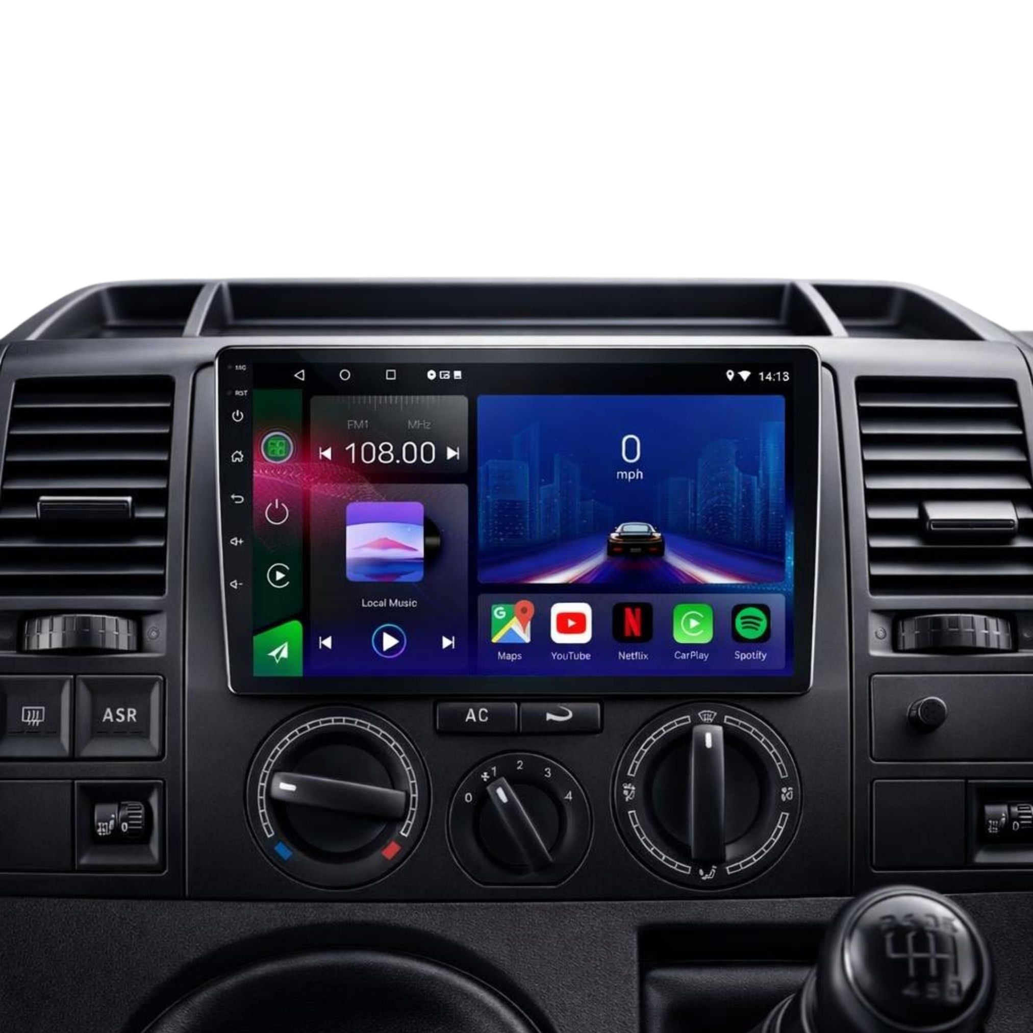 Volkswagen | Transporter | T5 2003-2010 | Android 14 | Car Stereo | Head Unit - Pluscenter