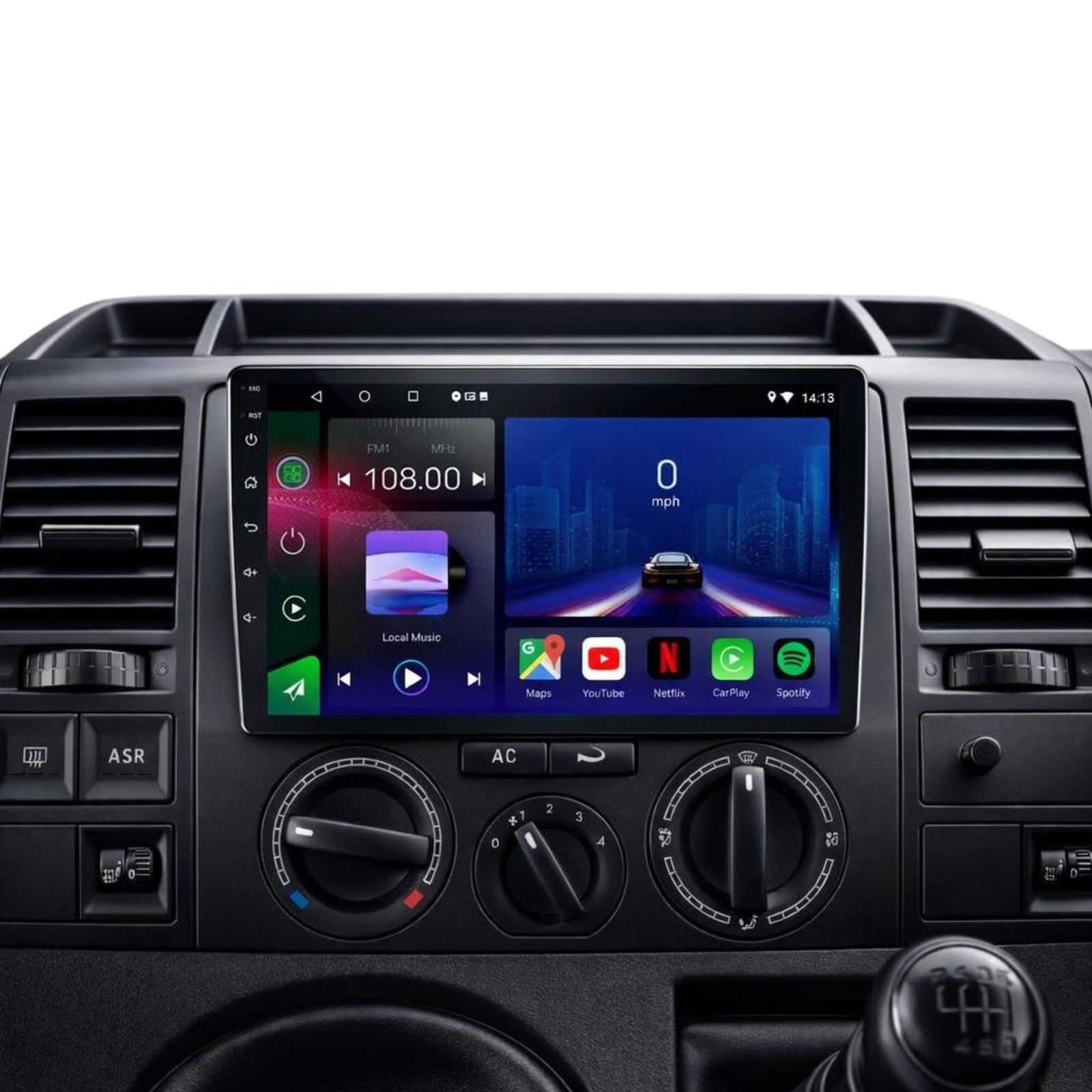 Volkswagen | Transporter | T5 2003-2010 | Android 14 | Car Stereo | Head Unit - Pluscenter