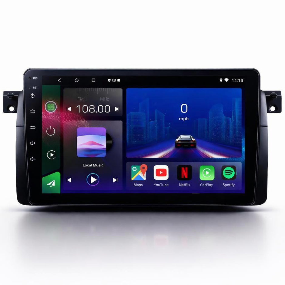 Syncsonic Premium BMW 3 Series E46 1997-2006 Android 15 Car Stereo Head Unit | CarPlay Android Auto
