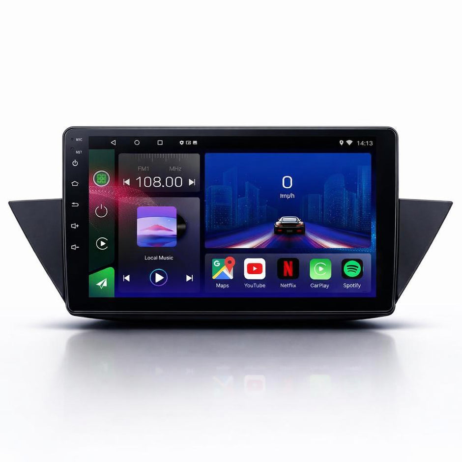 Syncsonic Premium BMW X1 2009-2015 Android 14 Car Stereo Head Unit | CarPlay & Android Auto