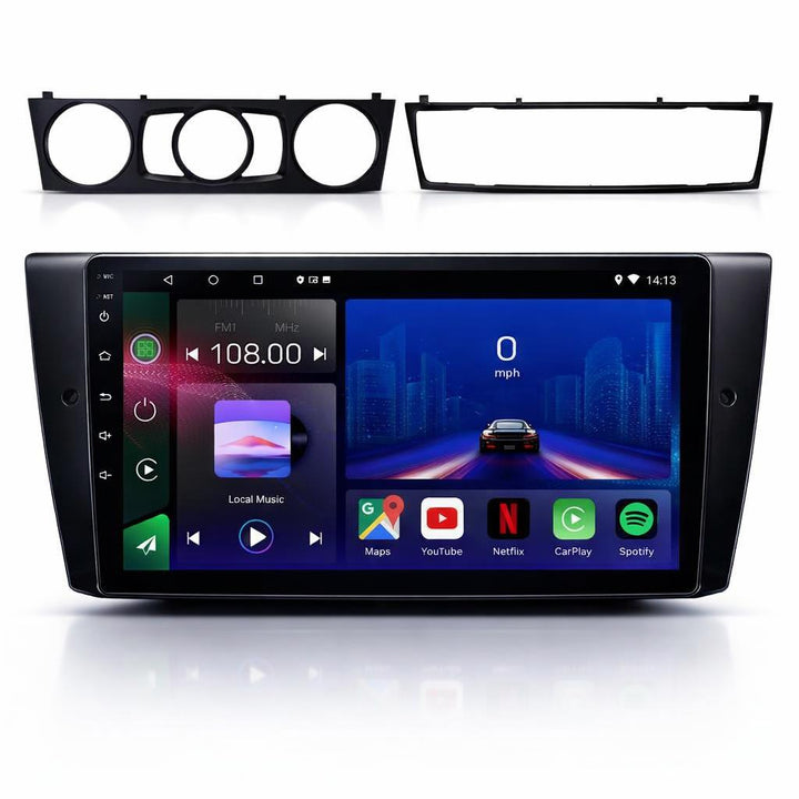 SyncSonic Premium BMW 3 Series (E90/E91/E92/E93/M3) Android 15 Car Stereo Head Unit