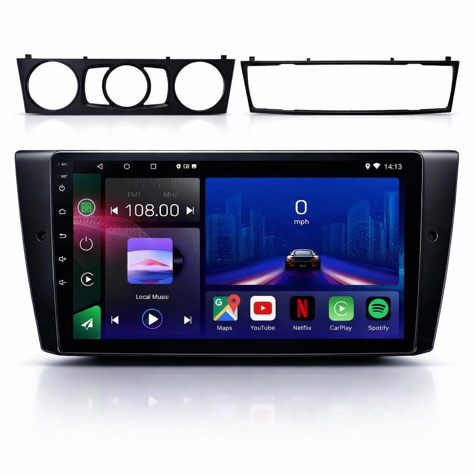 Syncsonic Premium BMW 3 Series E90 E91 E92 M3 Android 15 Car Stereo Head Unit | CarPlay Android Auto