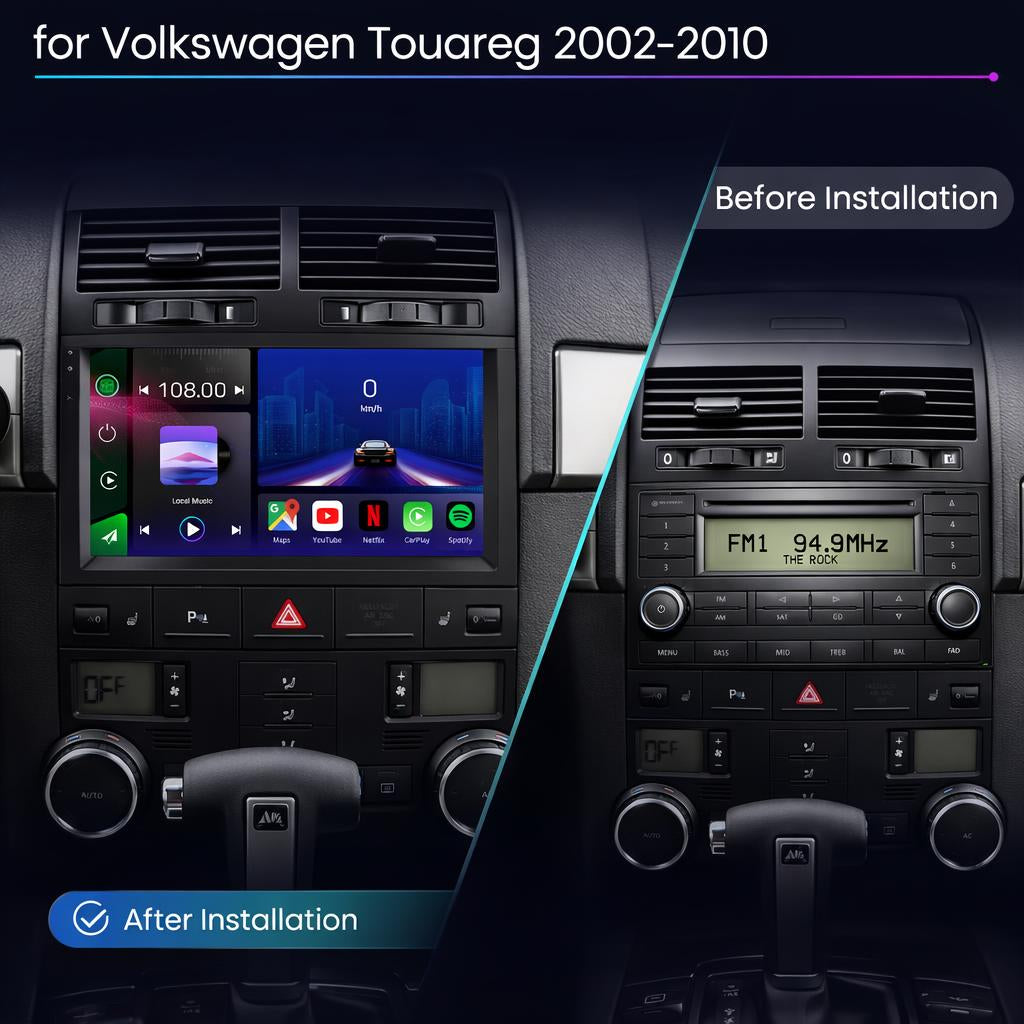 Volkswagen | Touareg | 2002-2010 | Android 14 | Car Stereo | Head Unit - Pluscenter