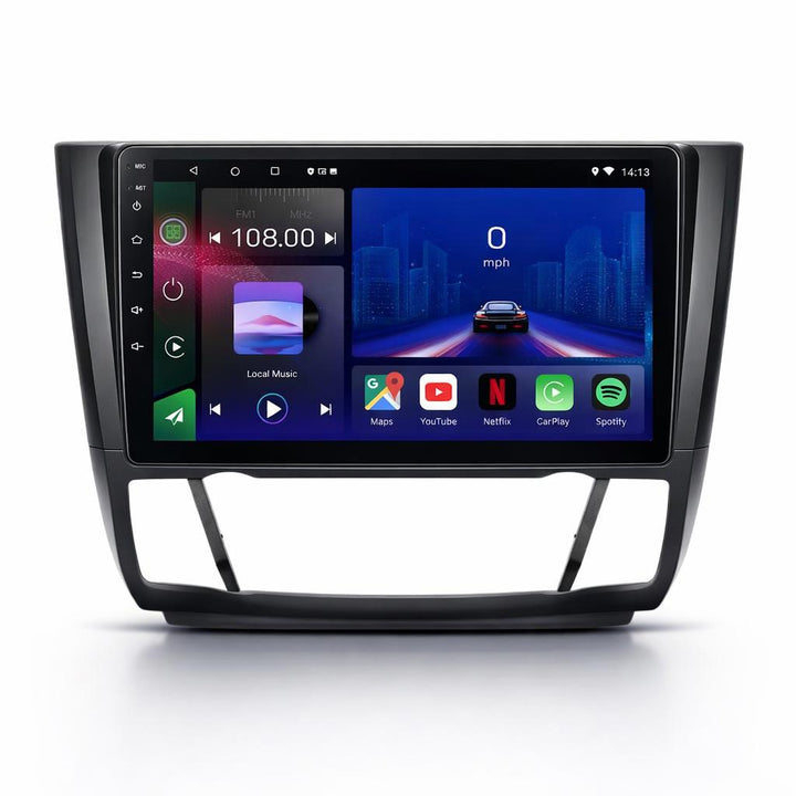 SyncSonic Premium BMW 1 Series (E81/E82/E87/E88) Android 15 Car Stereo Head Unit