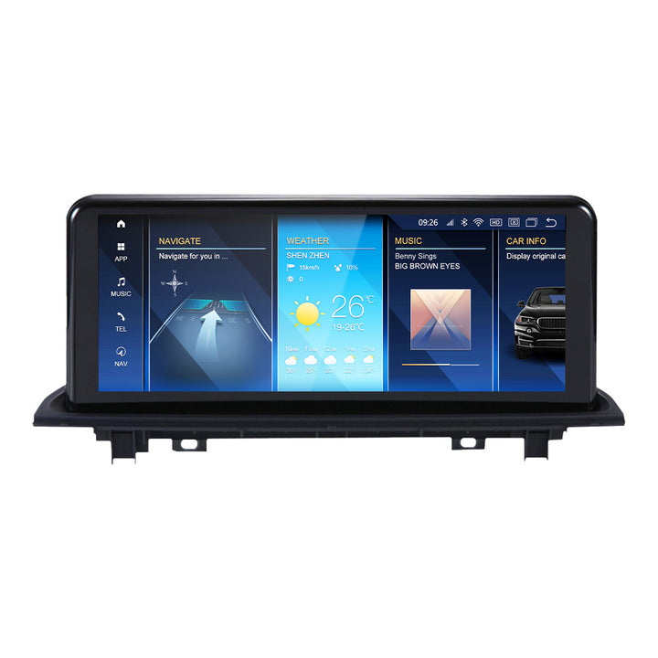 Syncsonic Premium BMW X1 X2 2015-2022 F48 F39 Android 14 Car Stereo Head Unit | CarPlay Android Auto NBT EVO