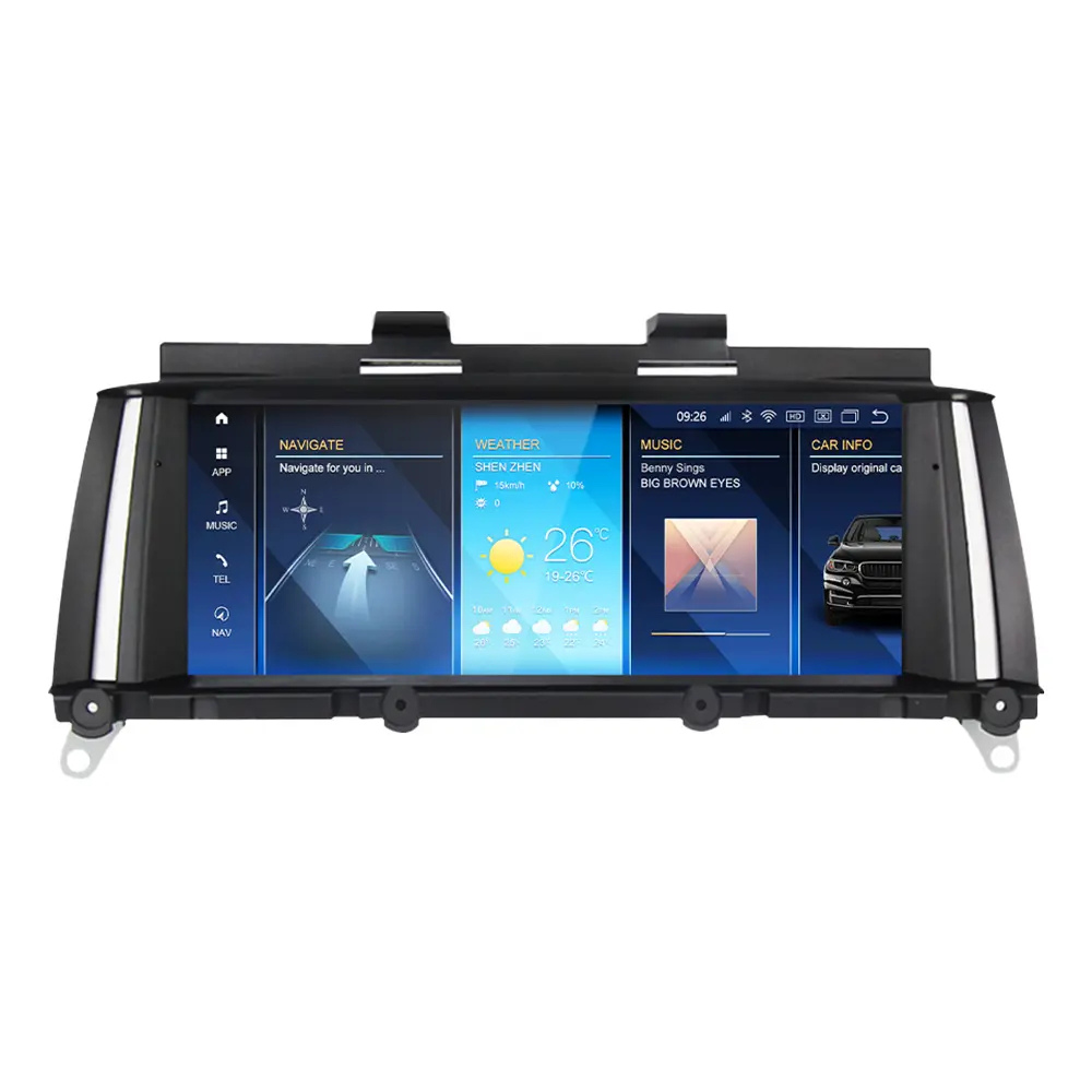 BMW X3 X4 | 2010-2018 | F25 F26 | Android 13 Wireless CarPlay & Android Auto | Car Stereo Head Unit CIC NBT - Pluscenter