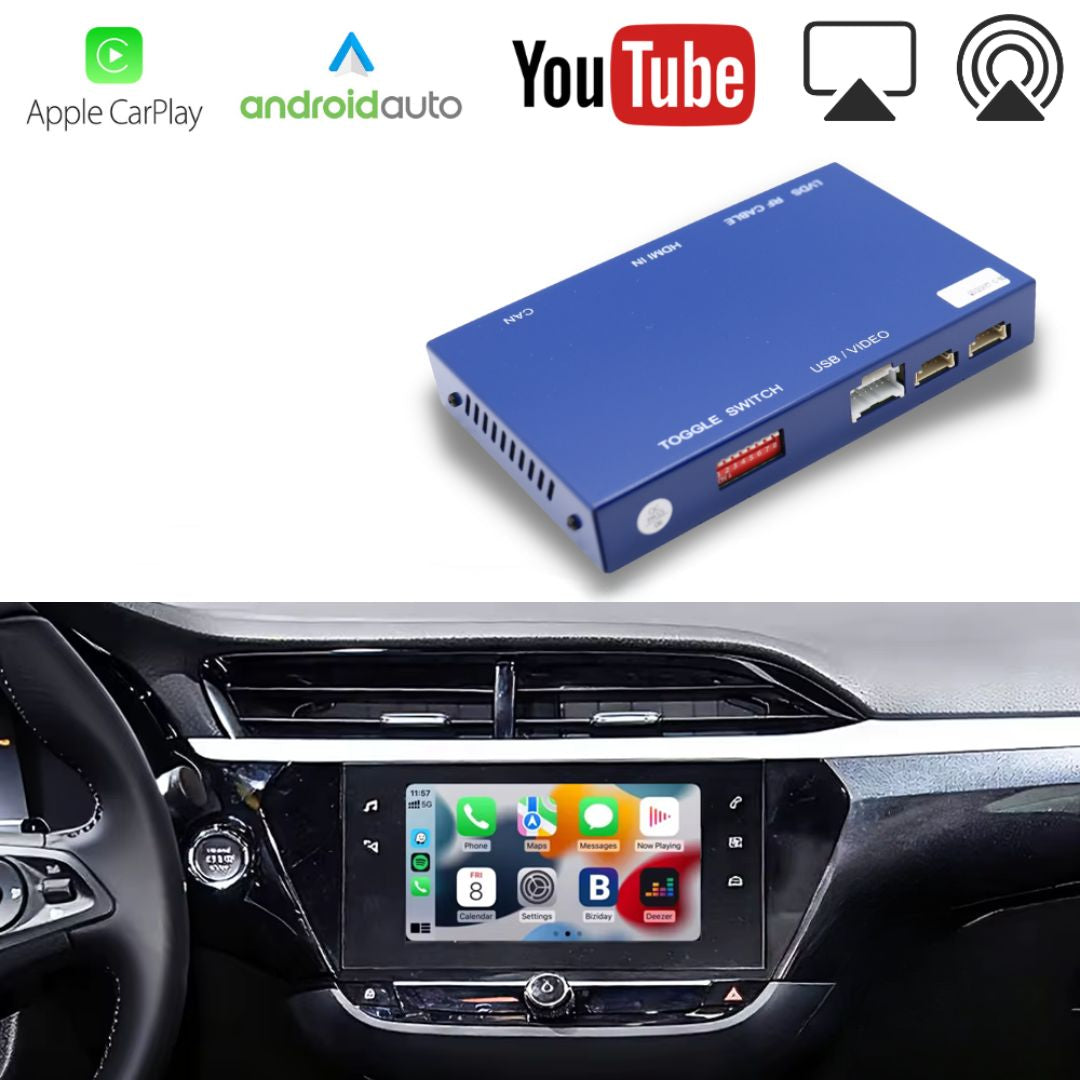 For Citroen Peugeot Vauxhall Toyota Wireless Apple CarPlay Retrofit Android Auto RCC & NAC - Pluscenter