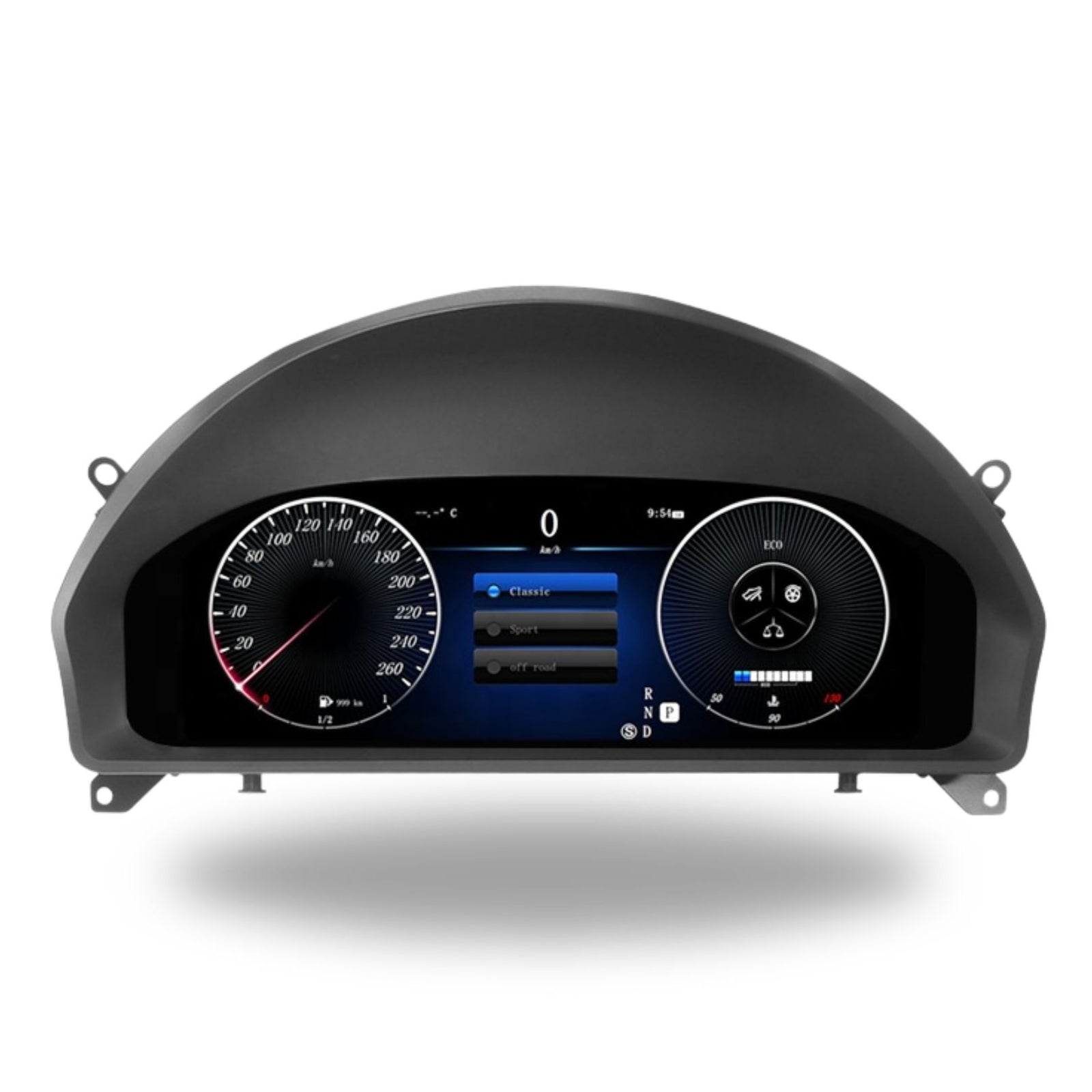 Mercedes-Benz C-Class W204 Digital Instrument Cluster – Linux System LCD Dashboard (2008–2010) - Pluscenter
