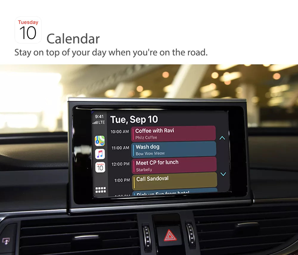 Wireless Apple CarPlay for Audi Android Auto Decoder Box 3G MMI 2G MMI MIB MIB2 - Pluscenter