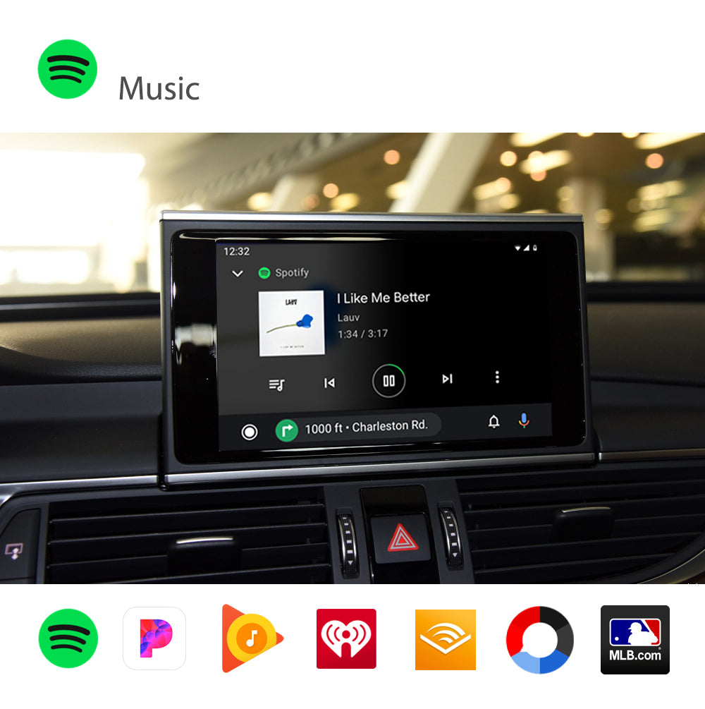 Wireless Apple CarPlay for Audi Android Auto Decoder Box 3G MMI 2G MMI MIB MIB2 - Pluscenter