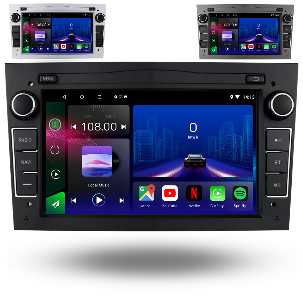 Vauxhall Universal | Android 12 | Car Stereo Head Unit Radio - Pluscenter